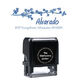 Branch of Blooms Rectangular Address Self-Inking Stamp Image 1 of 3